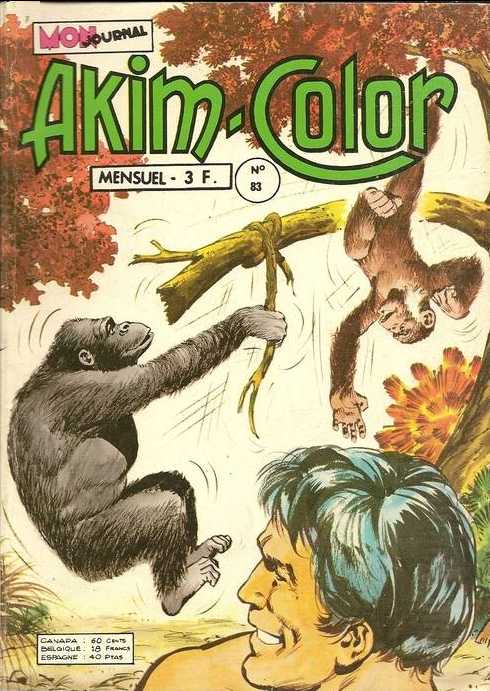 Scan de la Couverture Akim Color n 83